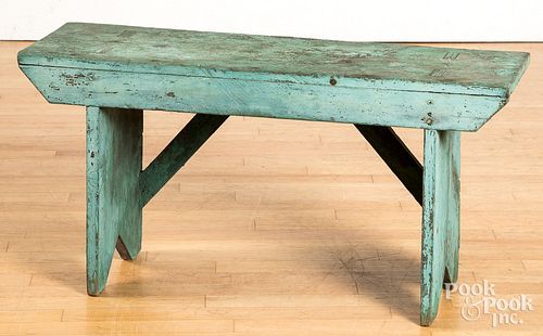 SMALL PAINTED PINE MORTISED