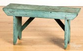SMALL PAINTED PINE MORTISED ST