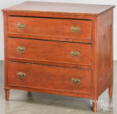 SMALL PAINTED PINE SHERATON CH