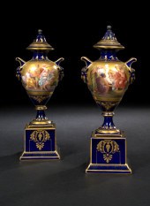 Small Pair of Austrian Porcela