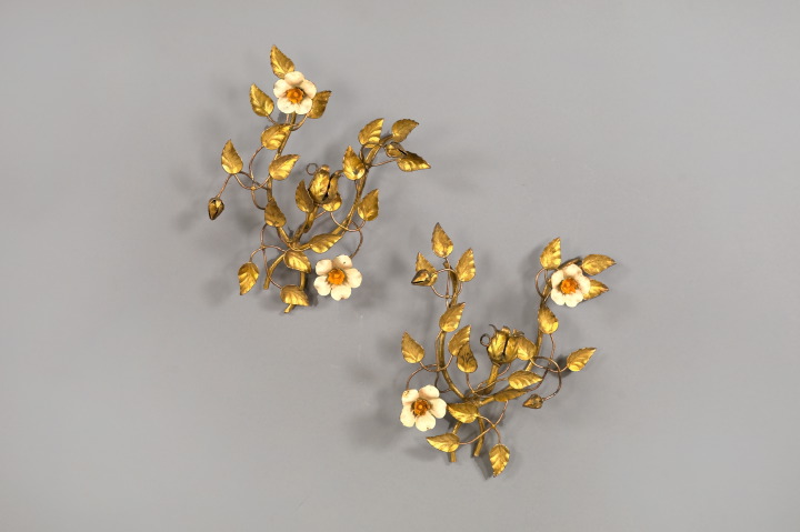 Small Pair of Italian Gilded and