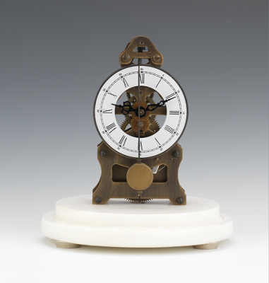 Small Pendulum Clock Bronze color