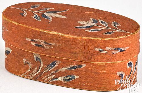 SMALL PENNSYLVANIA PAINTED BENTWOOD