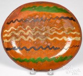 SMALL PENNSYLVANIA REDWARE LOA