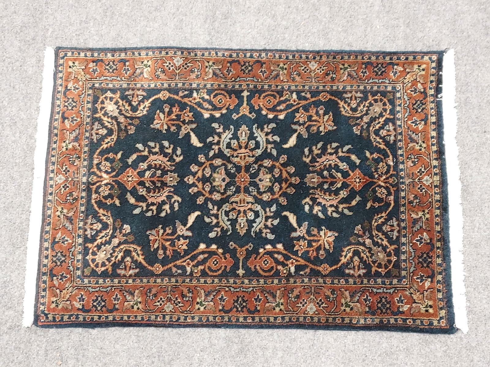SMALL PERSIAN HAND KNOTTED THROW