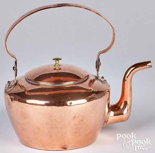SMALL PHILADELPHIA COPPER KETTLE,