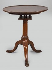 SMALL QUEEN ANNE MAHOGANY DISH