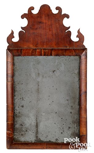 SMALL QUEEN ANNE WALNUT LOOKING