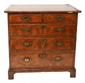 SMALL QUEEN ANNE WALNUT VENEER