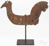 SMALL SHEET IRON CHICKEN WEATH
