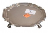 SMALL SILVER SALVER BY GOLDSMI
