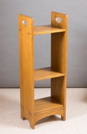 SMALL STICKLEY OAK BOOKCASE, M