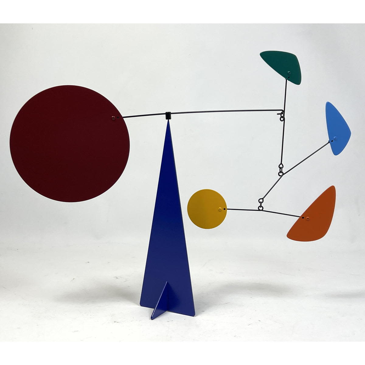 Small Table Top Metal Kinetic