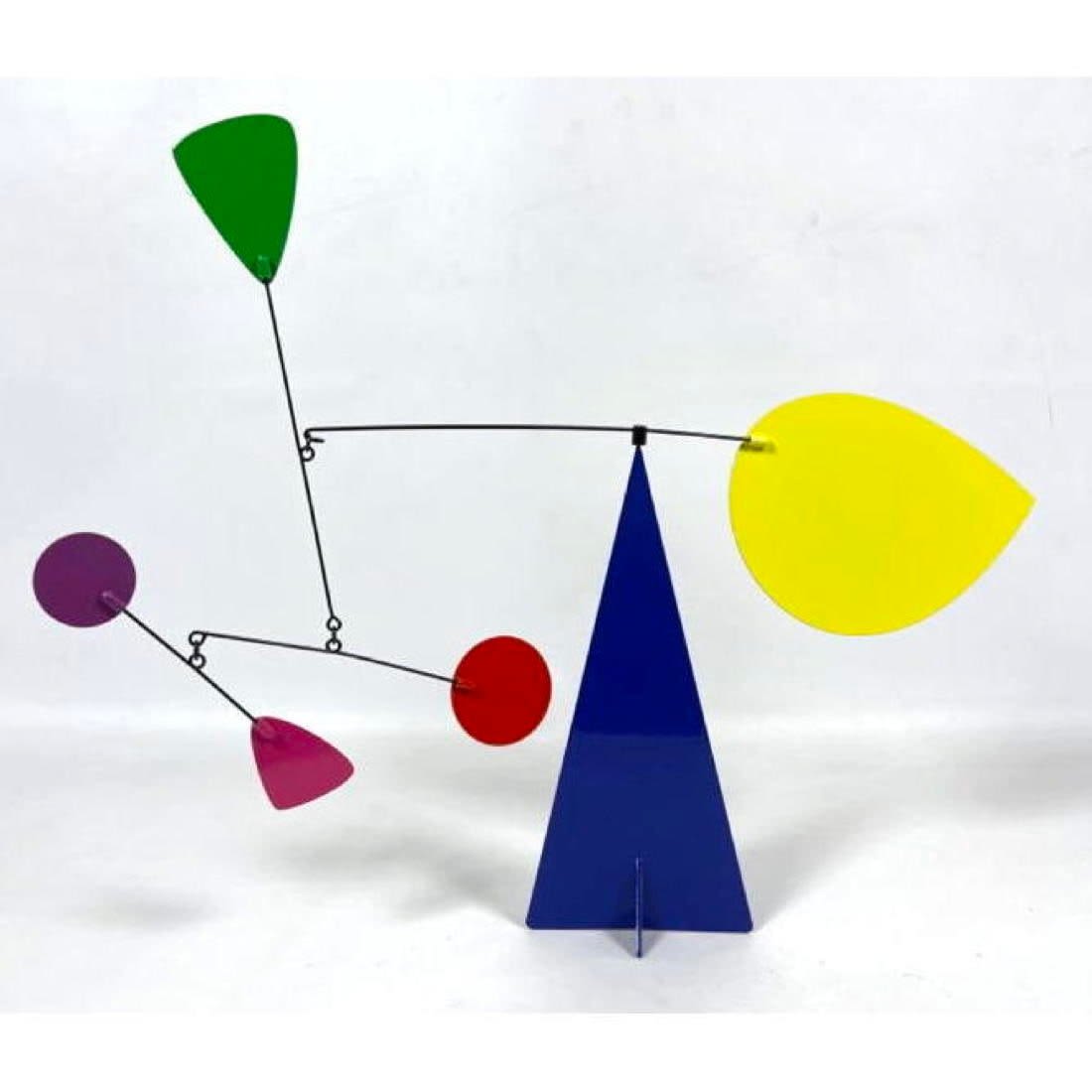 Small Table Top Metal Kinetic