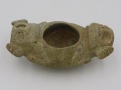 SMALL TAINO STONE VESSEL. CIRC