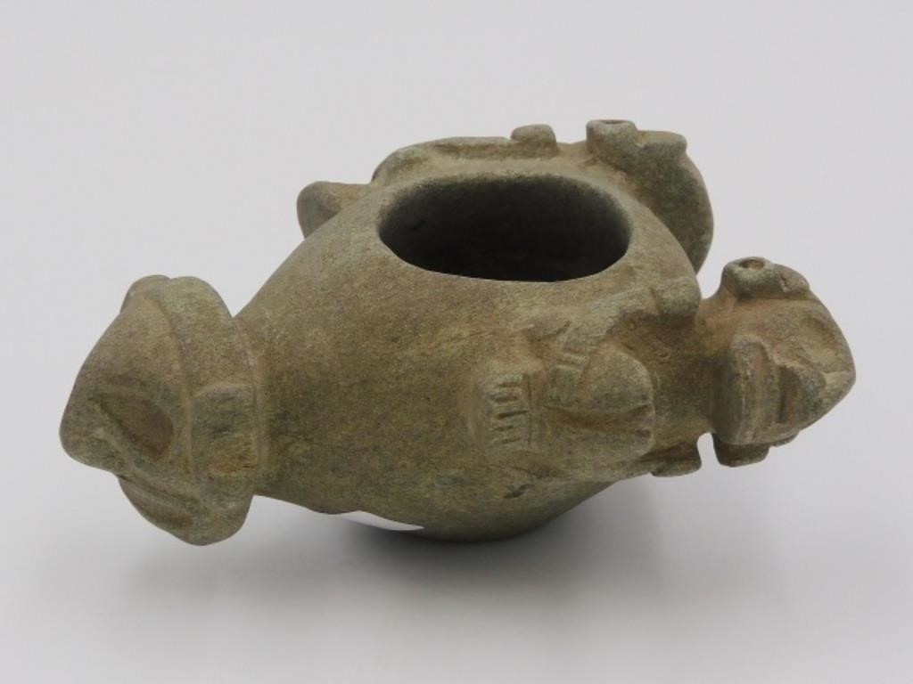 SMALL TAINO VESSEL. CIRCA