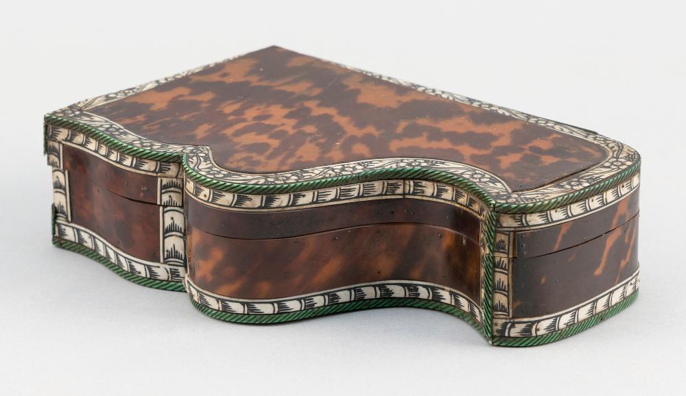 SMALL TORTOISESHELL BOX ENGLAND,