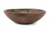 SMALL TREENWARE BURL BOWL, LAT