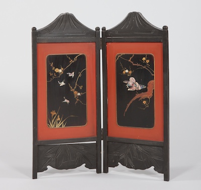 Small Two Part Table Screen Small