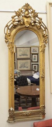 SMALL VICTORIAN PIER MIRROR, H