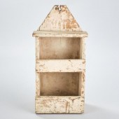 SMALL WALL BOXA small, white p