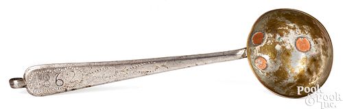 SMALL WROUGHT IRON AND BRASS