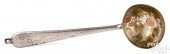 SMALL WROUGHT IRON AND BRASS T