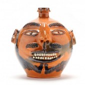SMILING FACE JUG, BILLY RAY HU