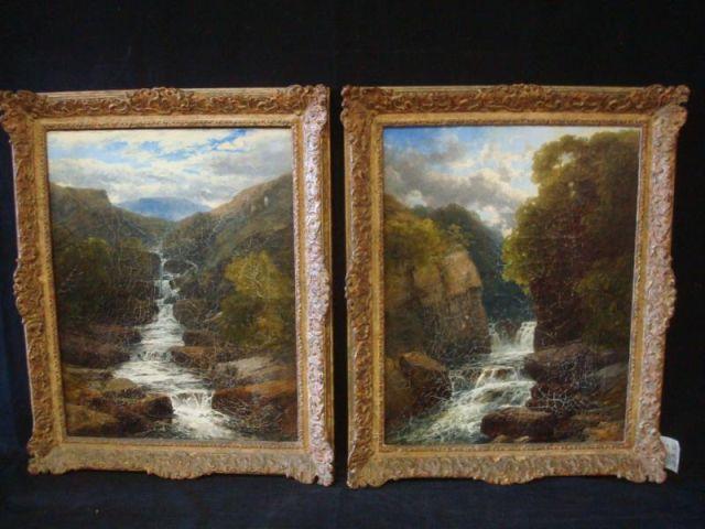 SMITH, John Brandon. Pair of Oils