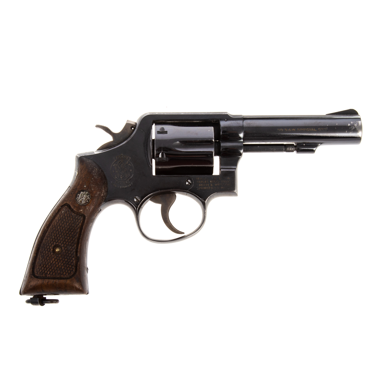 SMITH & WESSON 38 SPEC. REVOLVER,