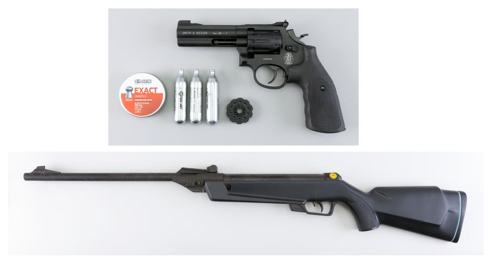 SMITH & WESSON MODEL 586-4 AIR