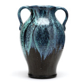 SMITHFIELD POTTERY FLAMBE GLAZ