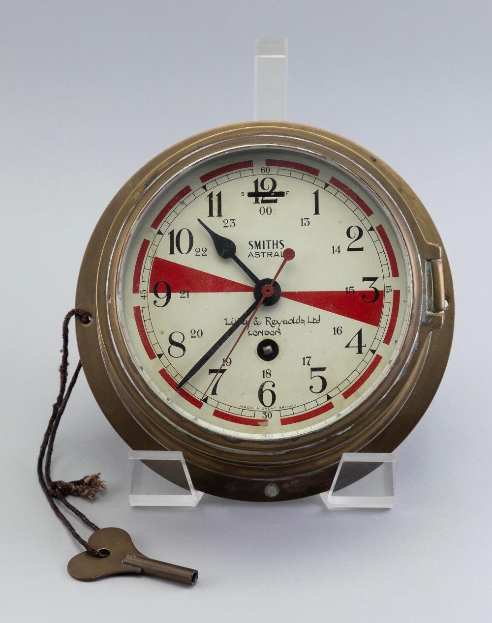 SMITHS ASTRAL CLOCK LONDON, EARLY