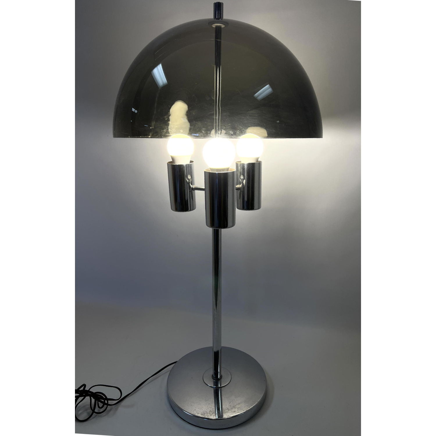 Smoked Dome Shade Modernist