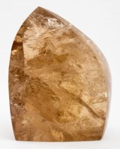 SMOKY QUARTZ SPECIMEN GEM TABL