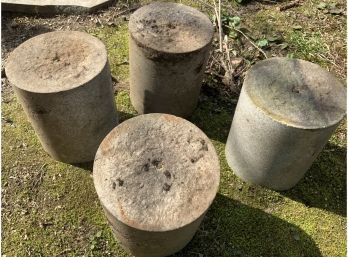 Smoothly carved stone