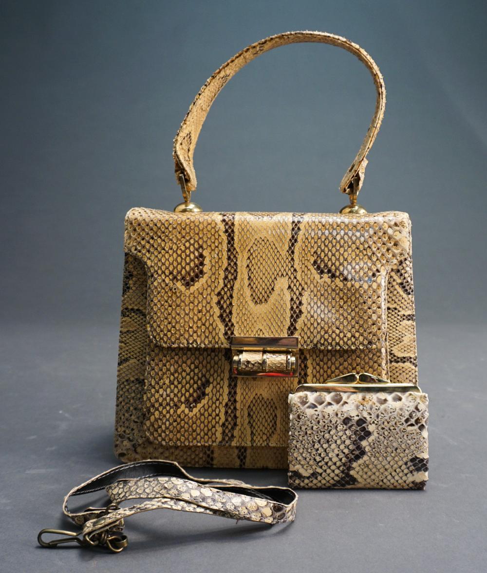 SNAKESKIN PURSESnakeskin Purse,
