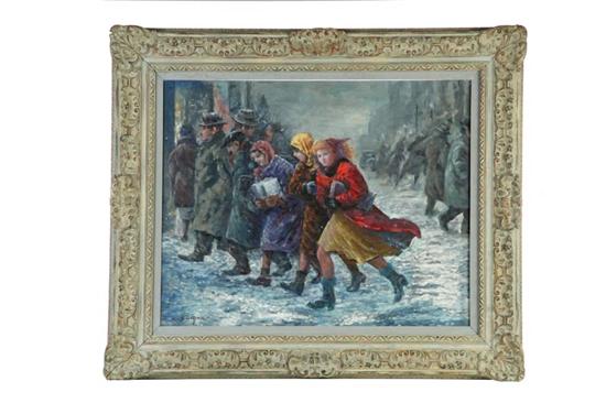 SNOW IN THE CITY  BY CLYDE SINGER