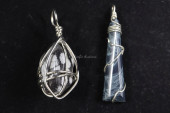 SNOWFLAKE OBSIDIAN AND SPIDERW