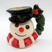 SNOWMAN D7159 (ROBIN AND WREAT
