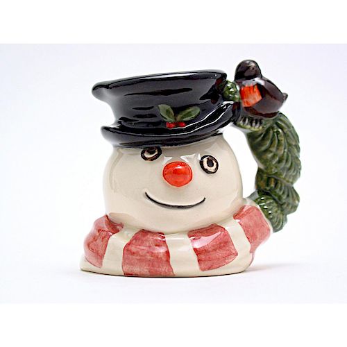 SNOWMAN D7159 (ROBIN AND WREATH