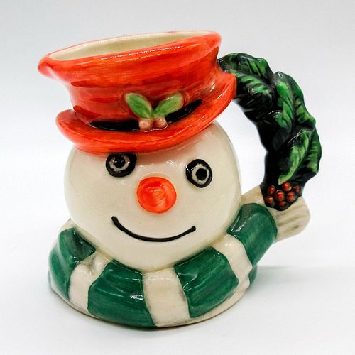 SNOWMAN HOLLY AND BERRIES D7062 -