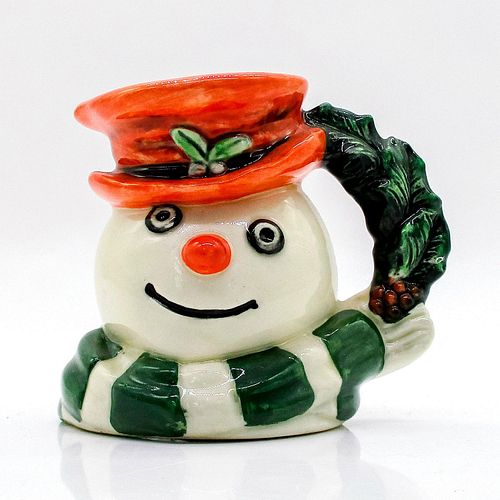 SNOWMAN HOLLY AND BERRIES D7062 -