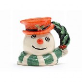 SNOWMAN HOLLY AND BERRIES D706