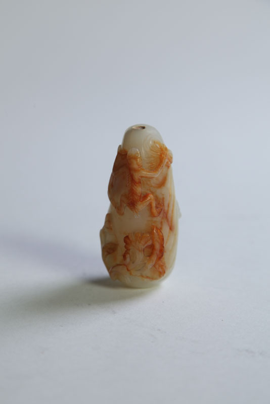 SNUFF BOTTLE.  Asian  20th century