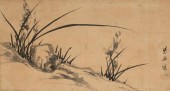 SO SHISEKI (1715-1786): ORCHID
