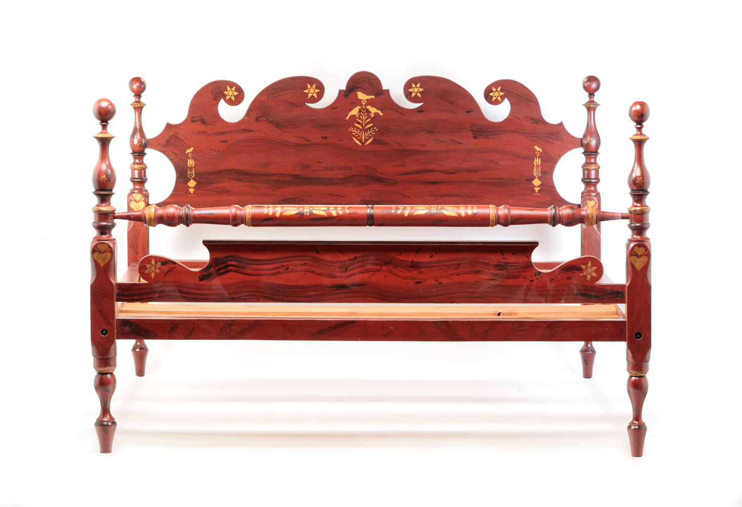 SOAP HOLLOW STYLE KING SIZE BED