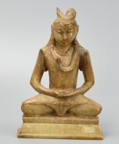 SOAPSTONE CARVING OF DEVI/ NU