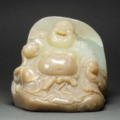 SOAPSTONE FIGURE OF BUDAI Soap