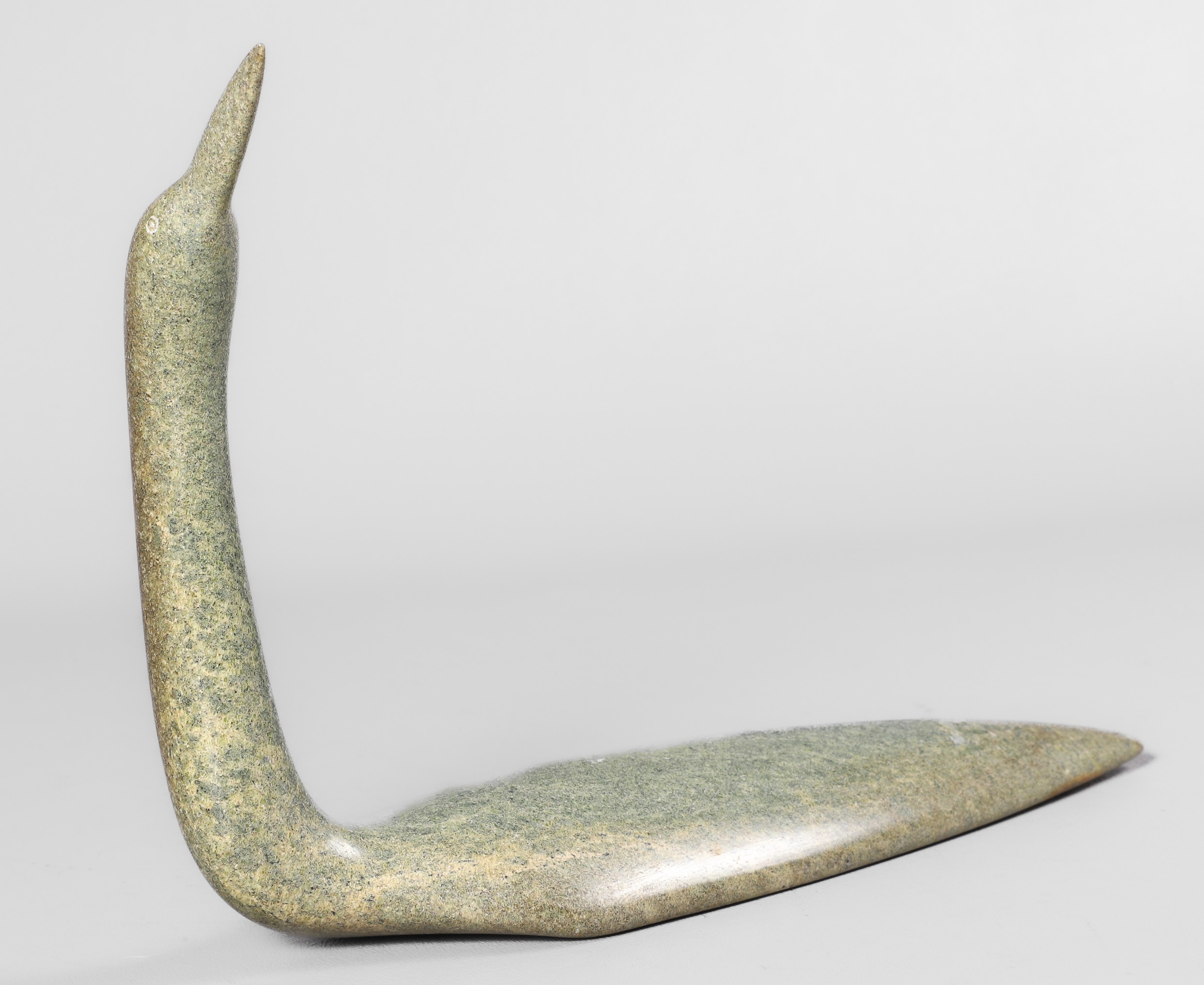 Soapstone Loon carving,